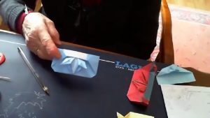 Enveloppe avec feuilles de bambou (Masako Futawatari)