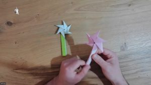 Fleur sur tige (Shuzo Fujomoto)