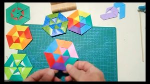 Dessous de verre hexagonal et variation (Matthew Hayward)