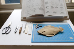 Espace d'accueil. l'atelier du plieur