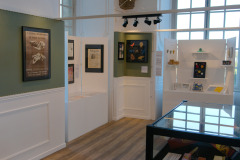 Salle Histoire et pratique. Vue d'exposition