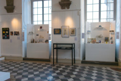 Salle Histoire et pratique. Vue d'exposition